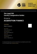 The Legal 500: Acquisition Finance Comparative Guide  2023, Greece