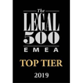 Legal500 Top Tier 2019