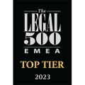 Legal 500 top tier firm 2023
